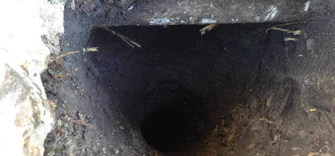 Exterior concrete slab foundation repair process photo 7 in Corpus Christi, Texas